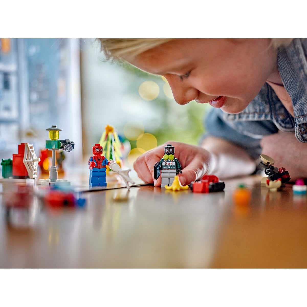 Đồ Chơi Lắp Ráp Lịch Giáng Sinh Người Nhện 2024 LEGO SUPERHEROES 76293