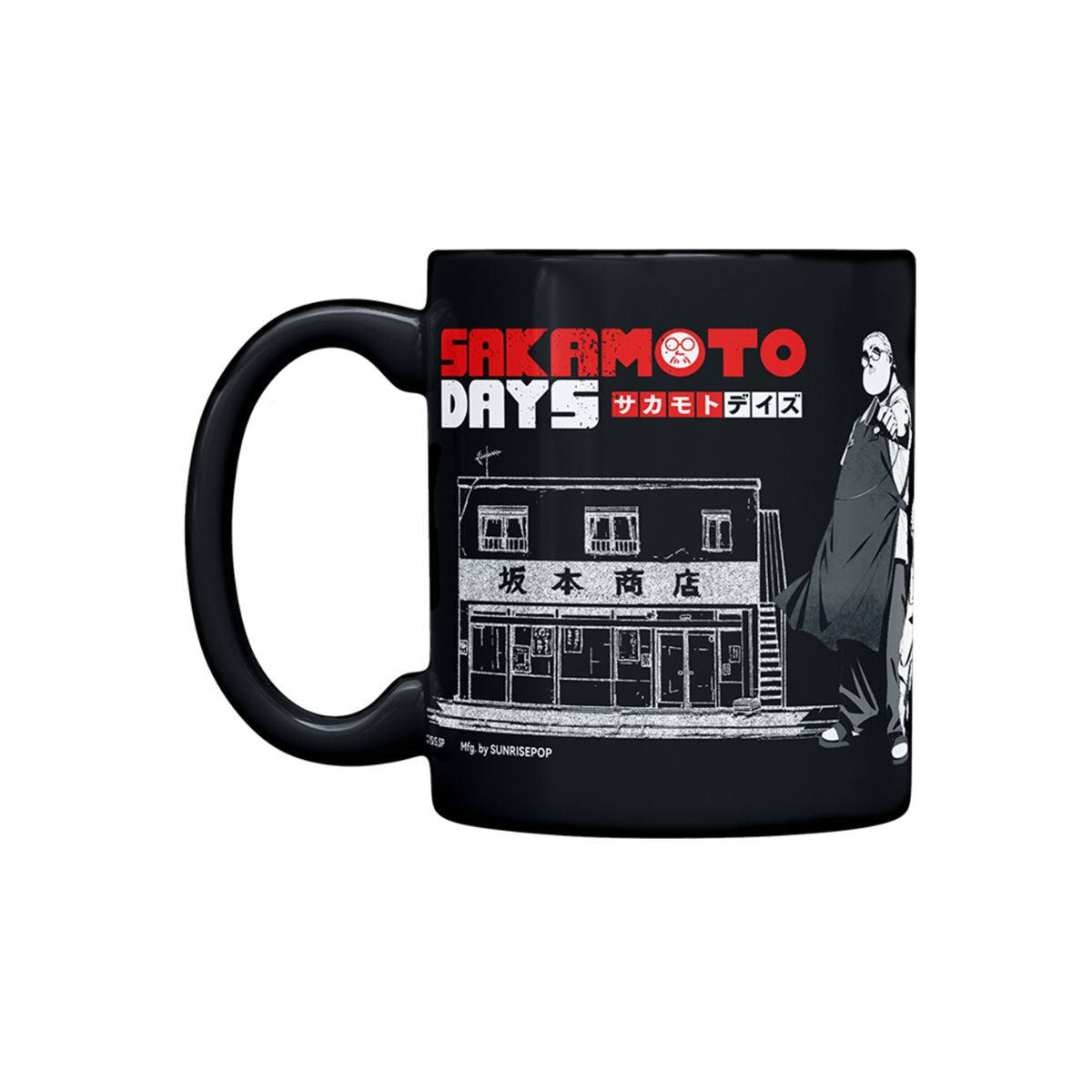 Ly Sứ Sakamoto Days Màu Đen SUNRISEPOP SDAC040