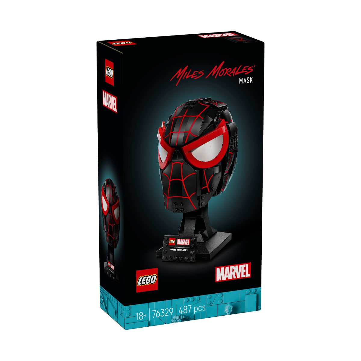 Đồ Chơi Lắp Ráp Mặt Nạ Của Miles Morales LEGO SUPERHEROES 76329