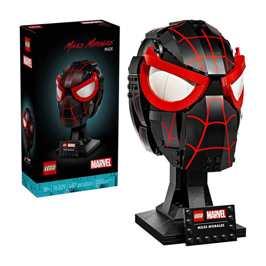 Đồ Chơi Lắp Ráp Mặt Nạ Của Miles Morales LEGO SUPERHEROES 76329 (487 chi tiết)