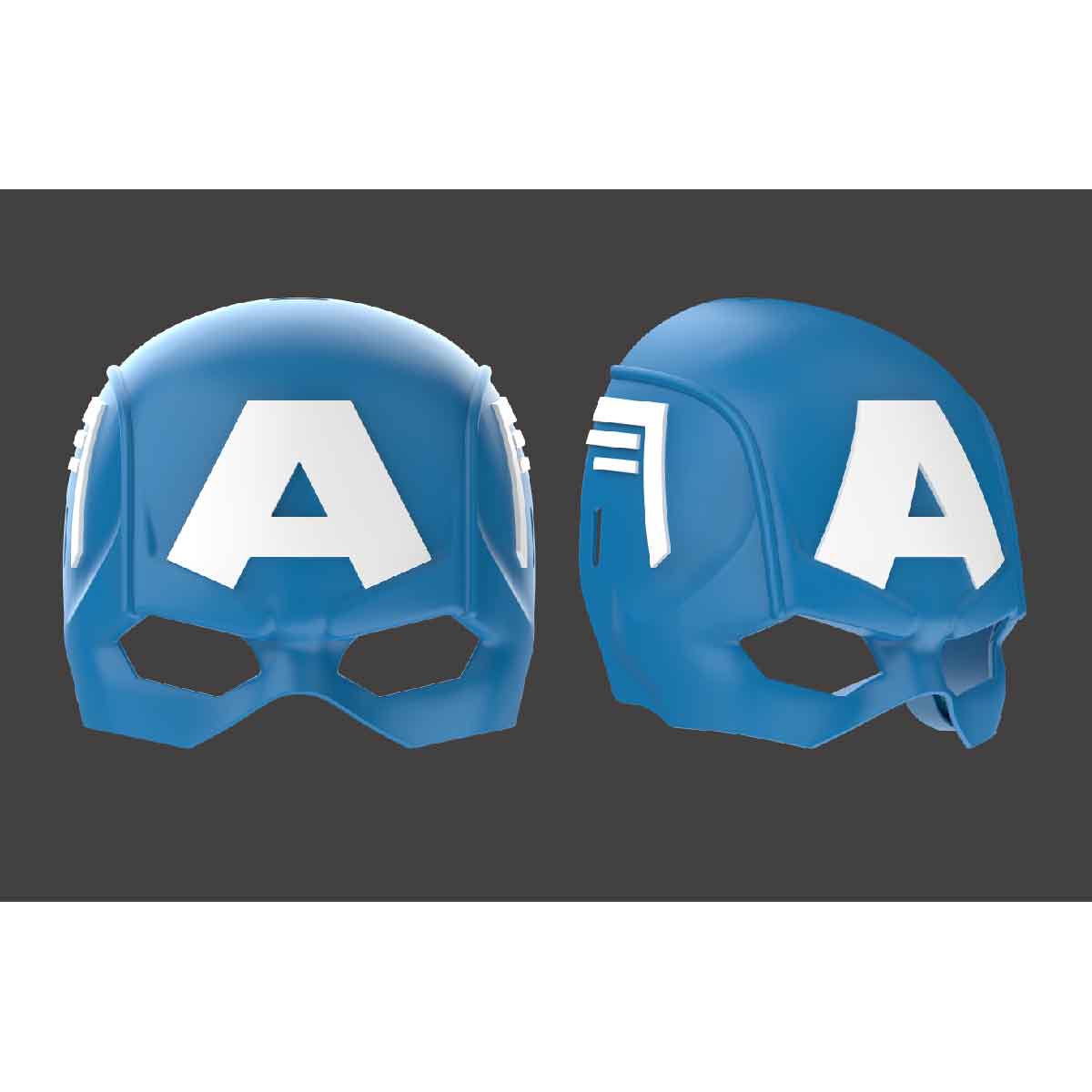 Đồ Chơi Mặt Nạ Nhân Vật Captain America ZD TOYS 1927-02