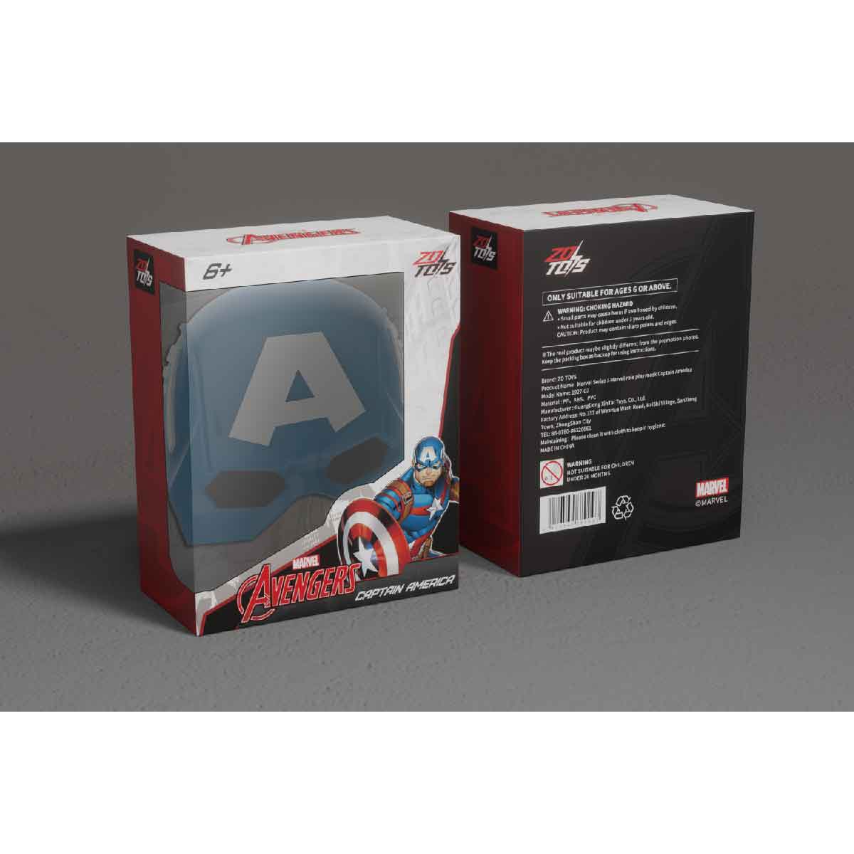 Đồ Chơi Mặt Nạ Nhân Vật Captain America ZD TOYS 1927-02