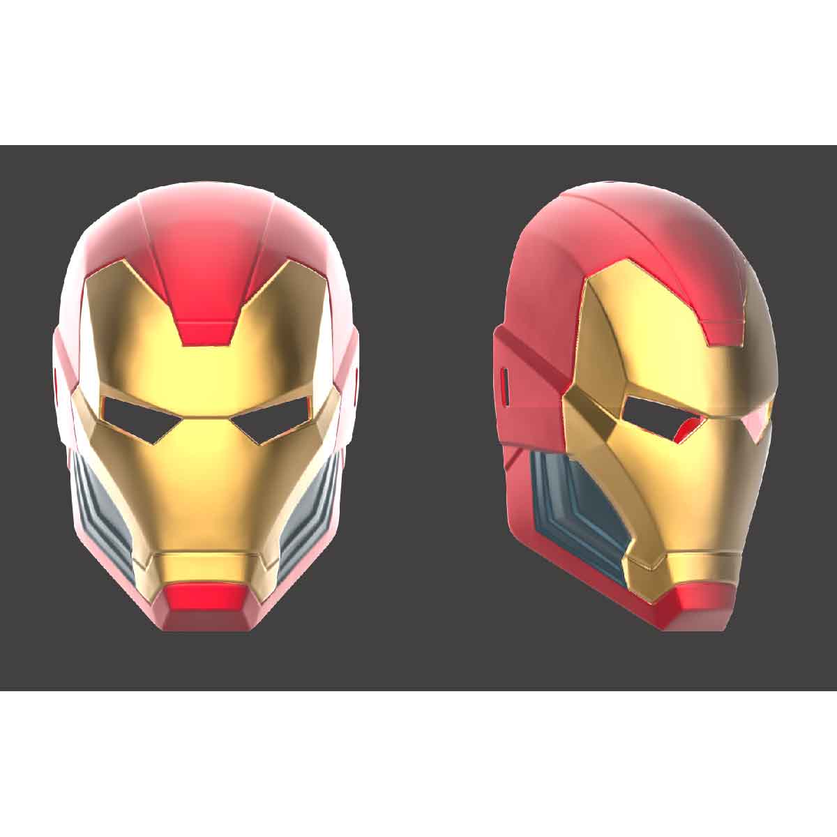 Đồ Chơi Mặt Nạ Nhân Vật Iron Man ZD TOYS 1927-01