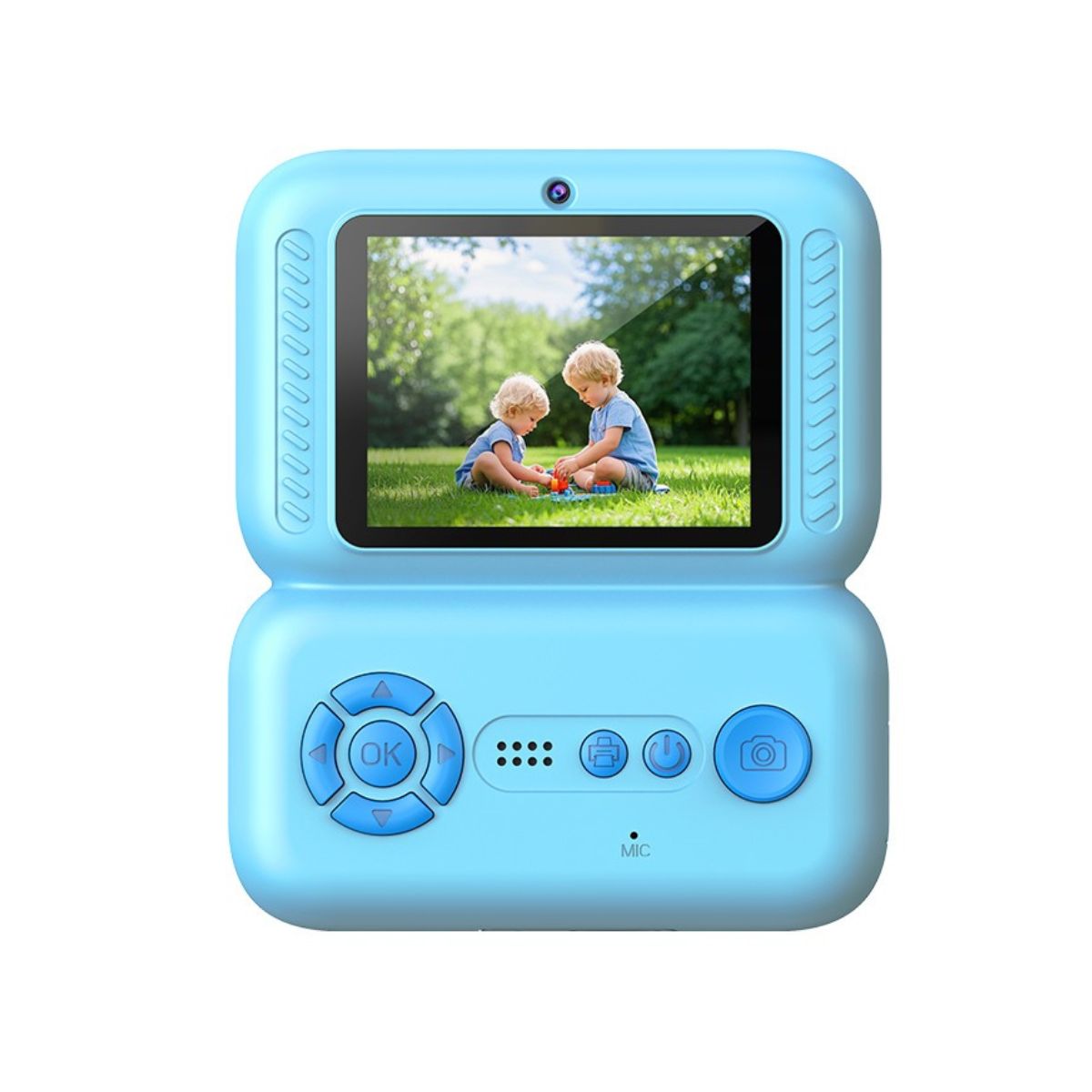 CoolKids Instant Print Camera – Stylish Blue Y300H/BL