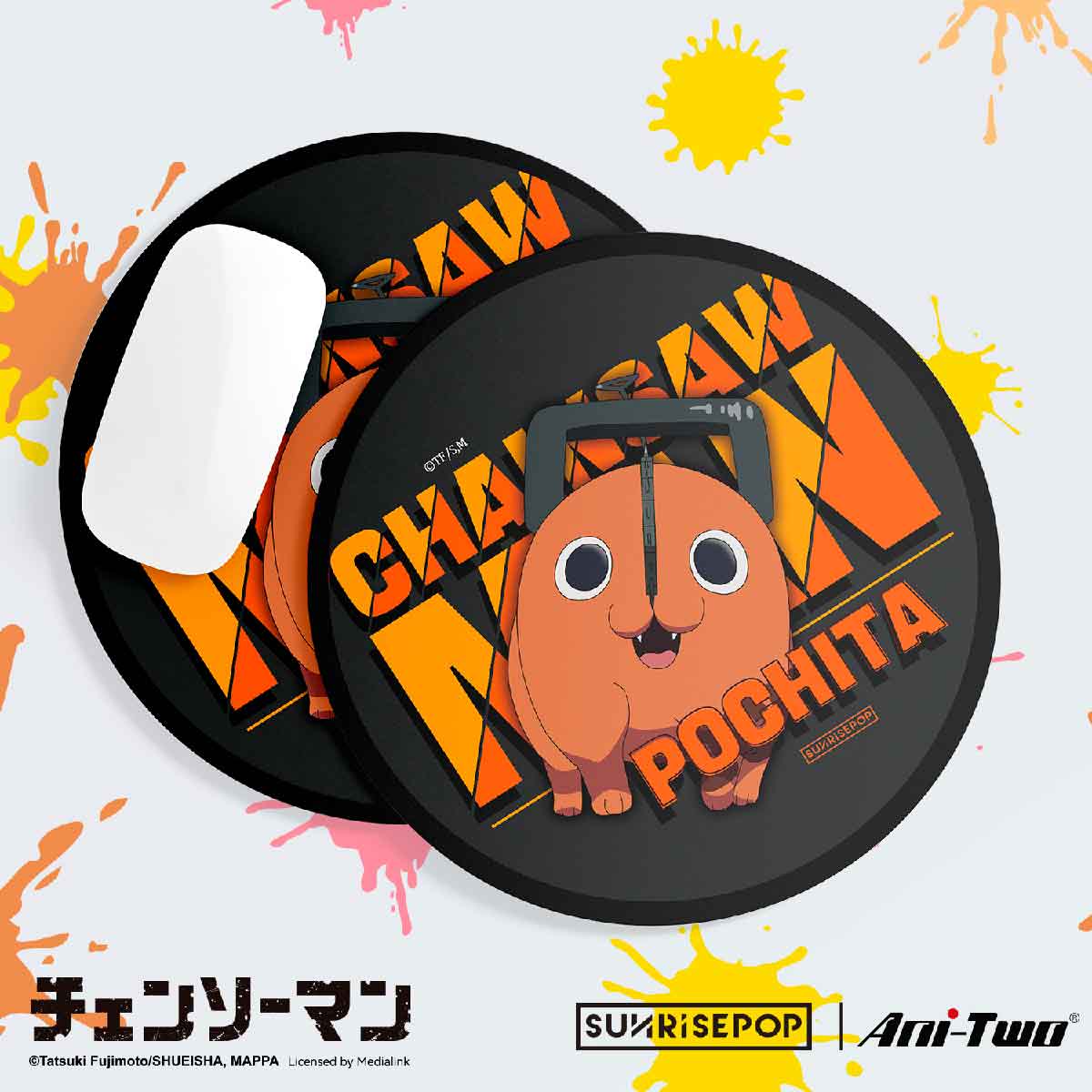 Miếng Lót Chuột Chainsaw Man Pochita SUNRISEPOP CMAC032