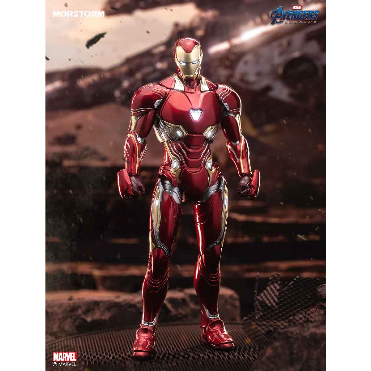 Đồ Chơi Mô Hình 1/14 Marvel Iron Man Lắp Ráp Mk50 MORSTORM EM2388302