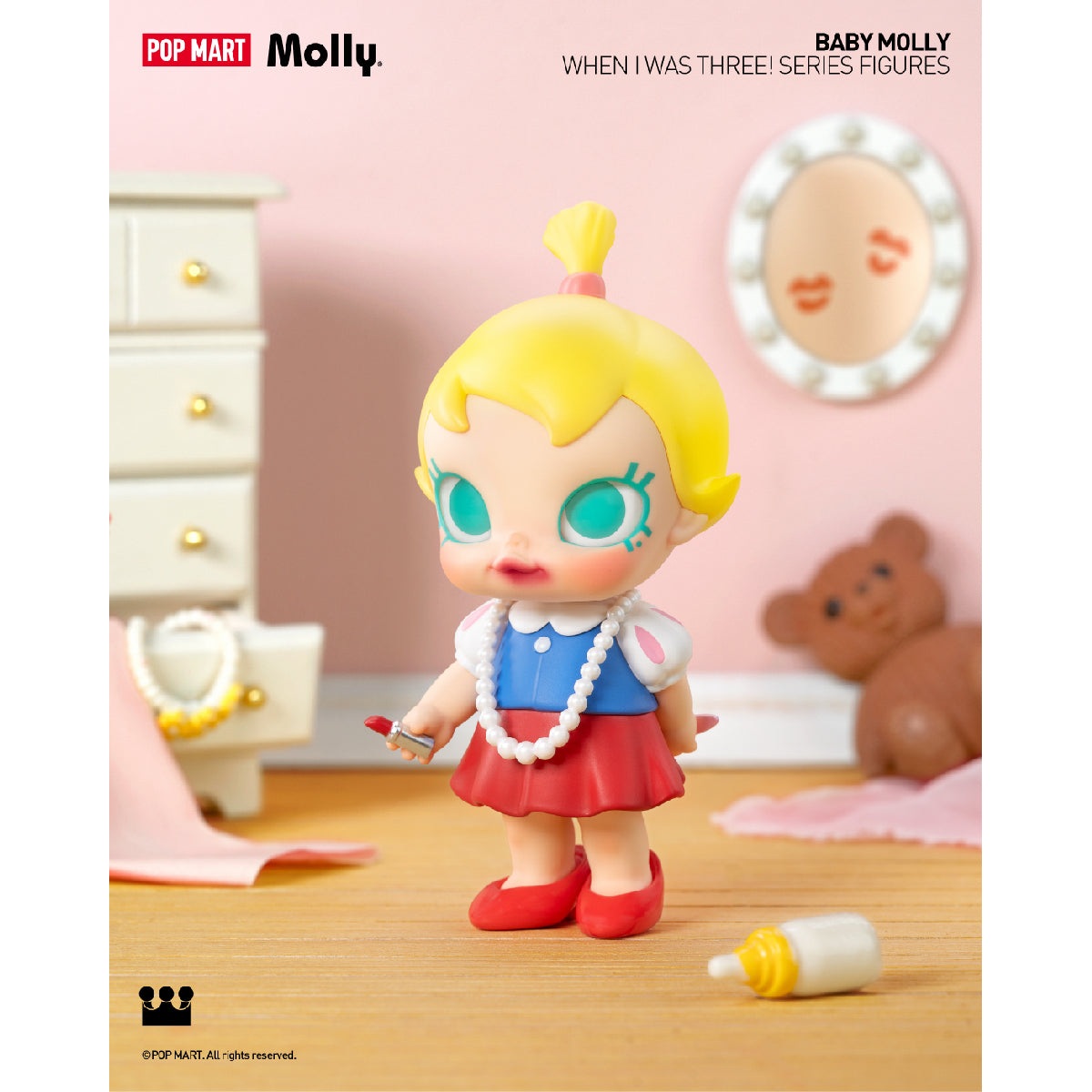 Mô Hình Baby Molly When I was Three！Series Figures Pop Mart 6941848264282