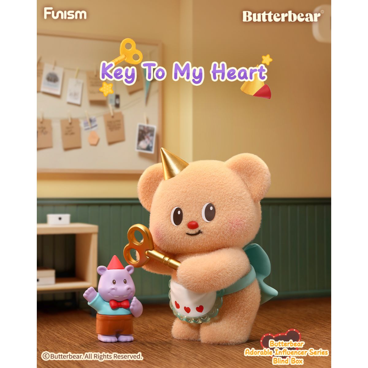 Đồ Chơi Mô Hình Butterbear Adorable Influencer Series FUNISM MX2108