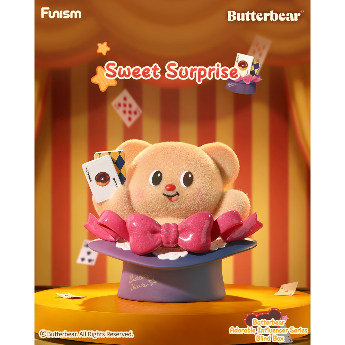 Đồ Chơi Mô Hình Butterbear Adorable Influencer Series FUNISM MX2108