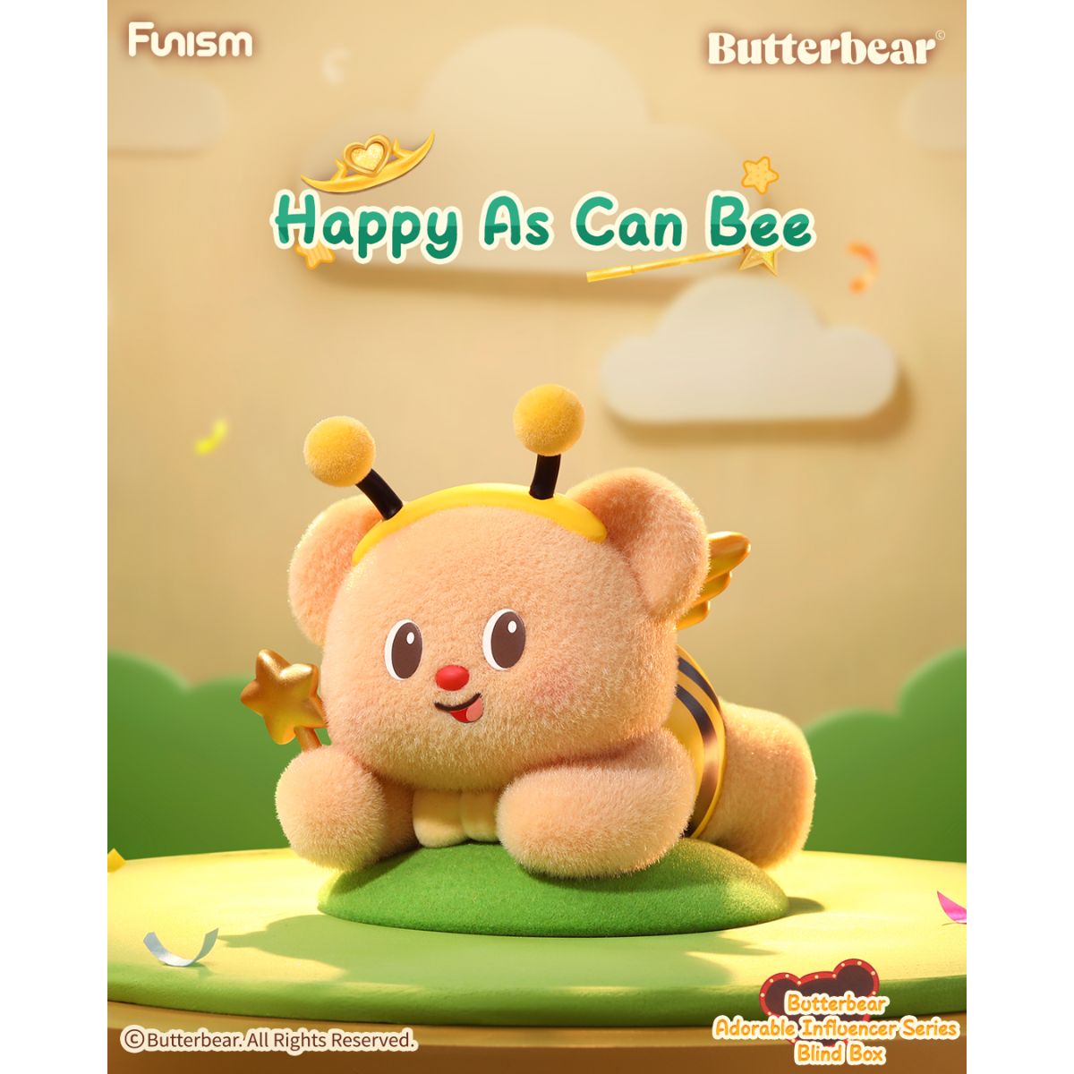 Đồ Chơi Mô Hình Butterbear Adorable Influencer Series FUNISM MX2108