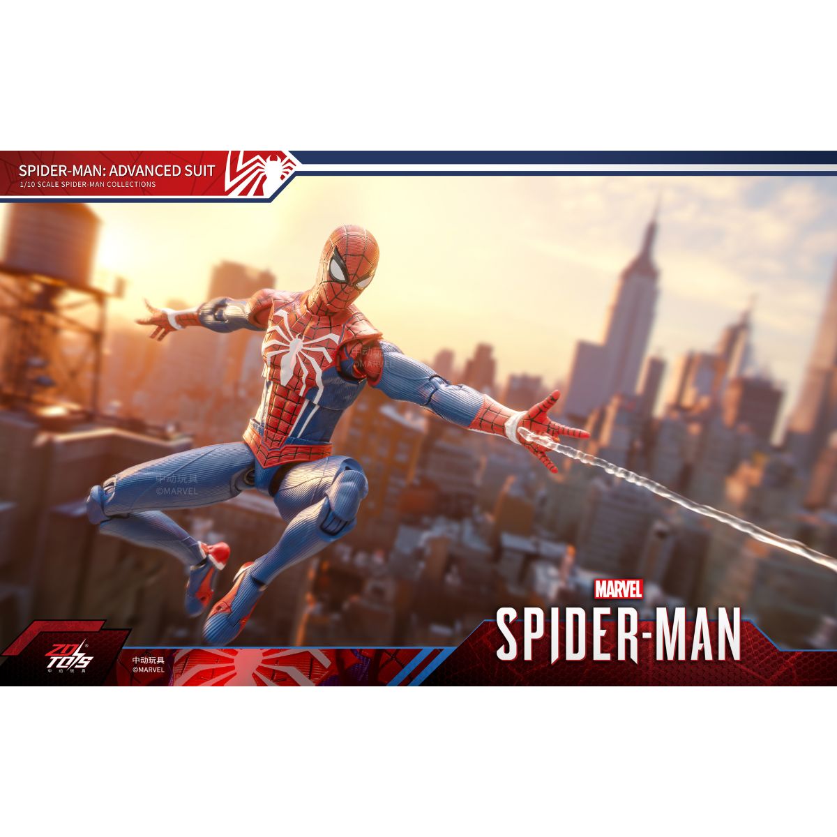 Đồ Chơi Mô Hình Cao Cấp Spider-Man: Advanced Suit ZD TOYS 1950-01