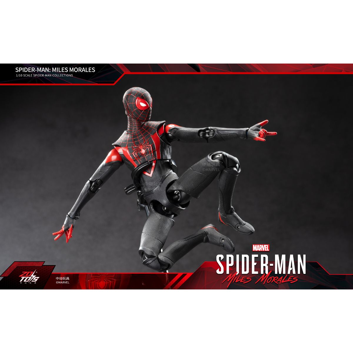Đồ Chơi Mô Hình Cao Cấp Spider-Man: Miles Morales ZD TOYS 1950-08
