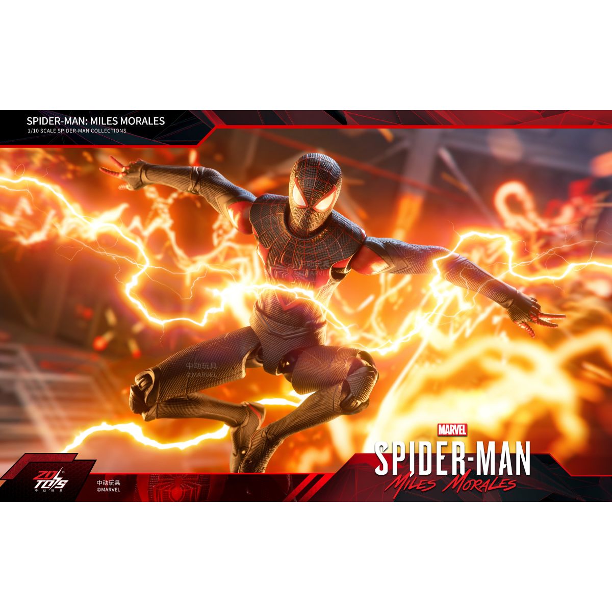 Đồ Chơi Mô Hình Cao Cấp Spider-Man: Miles Morales ZD TOYS 1950-08
