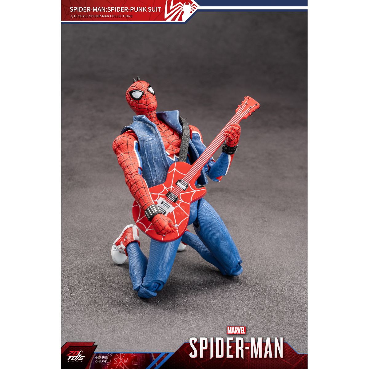 Đồ Chơi Mô Hình cao cấp Spider-Man: Spider Punk ZD TOYS 1950-04
