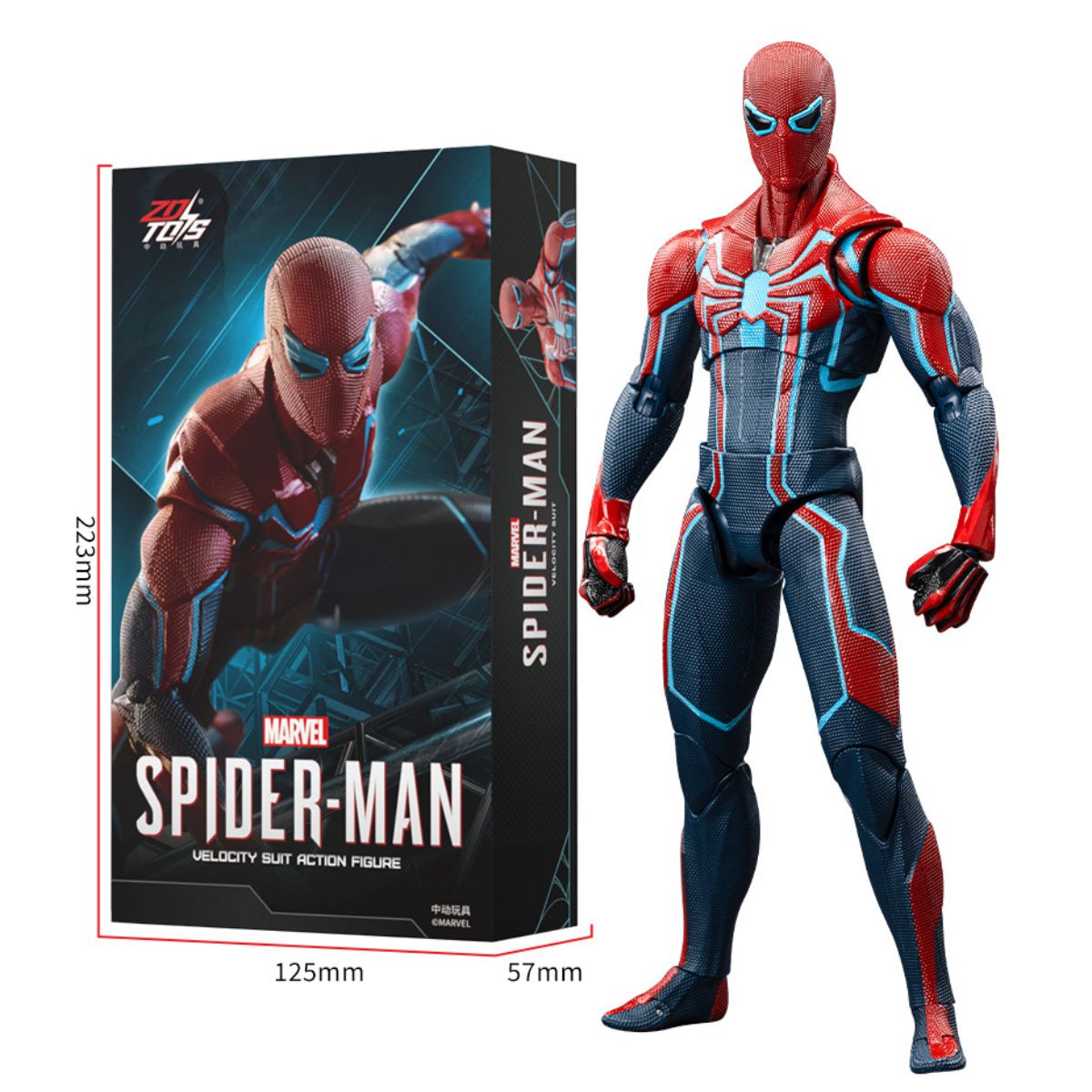 Đồ Chơi Mô Hình Cao Cấp Spider-Man: Velocity Suit ZD TOYS 1950-02
