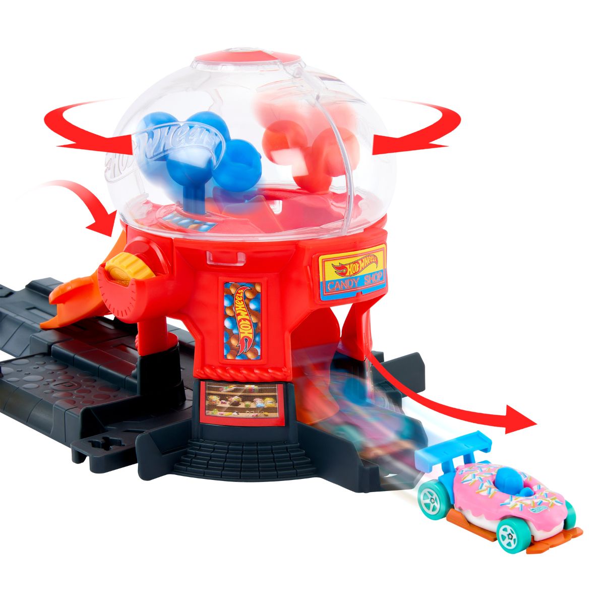 Đồ Chơi Mô Hình City Thành Phố Kẹo Ngọt HOT WHEELS HDR24