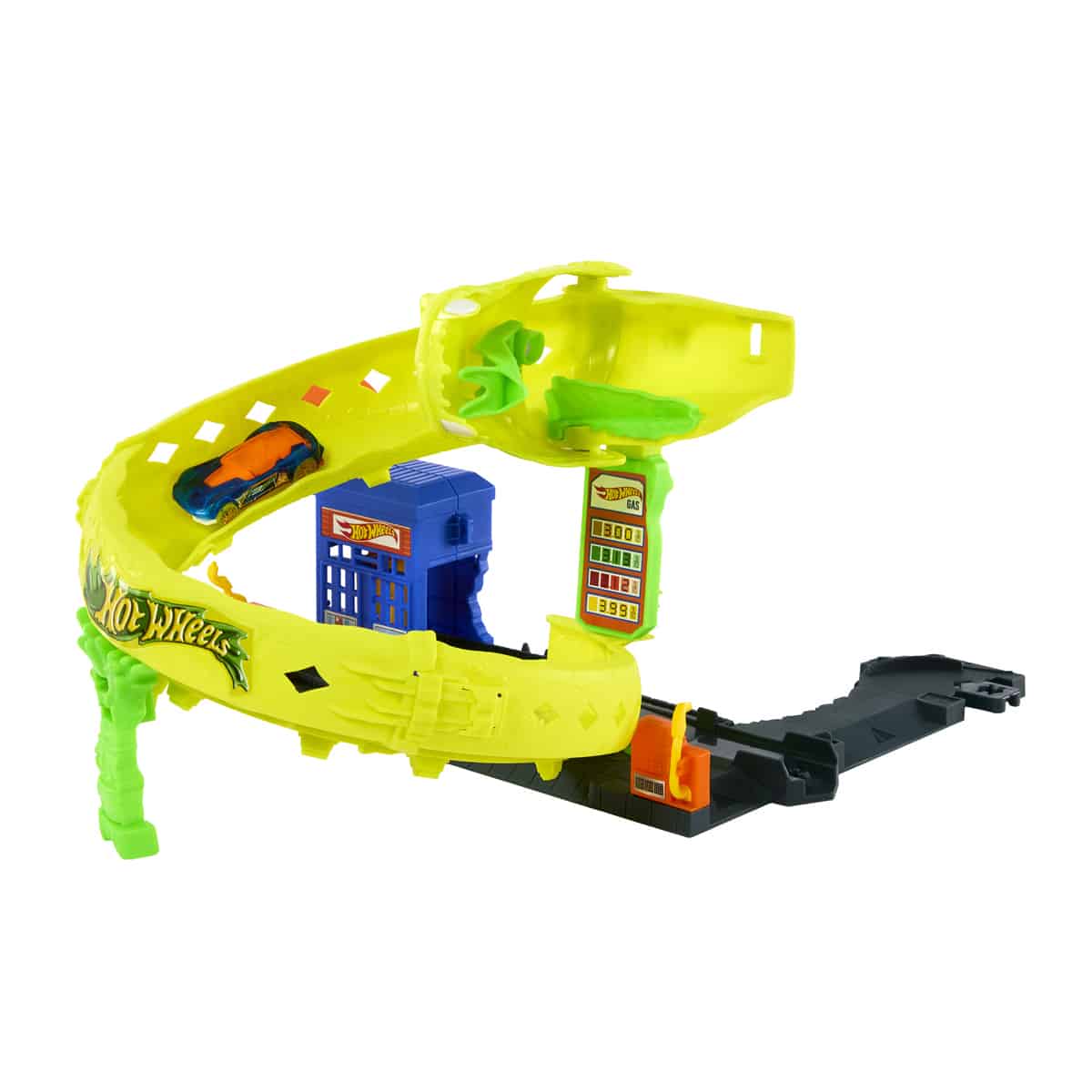 Đồ Chơi Mô Hình City Trạm Xăng Mãng Xà HOT WHEELS JBM63/HDR29