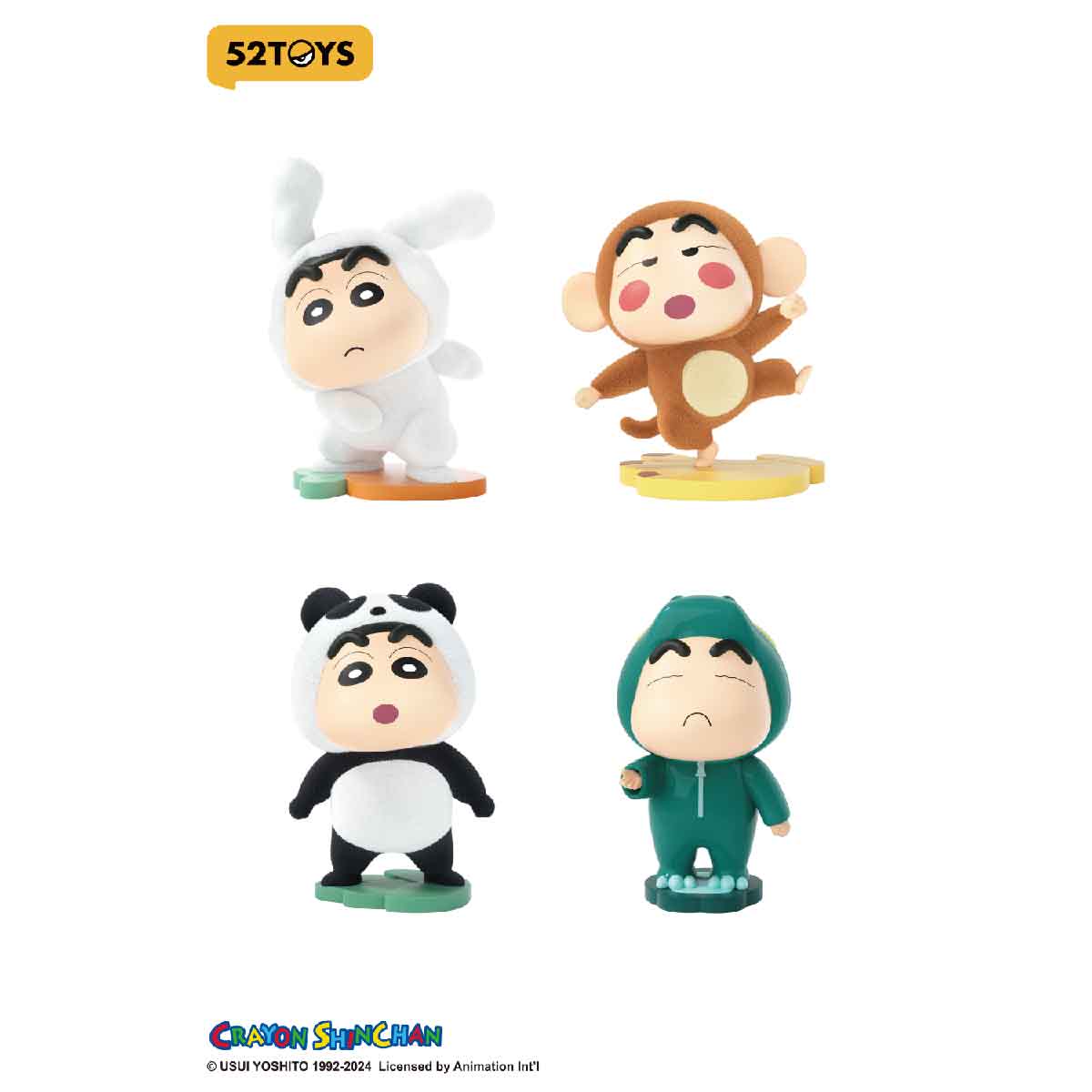Mô Hình Crayon Shinchan Animal Cha Cha Cha 52TOYS 6958985025638