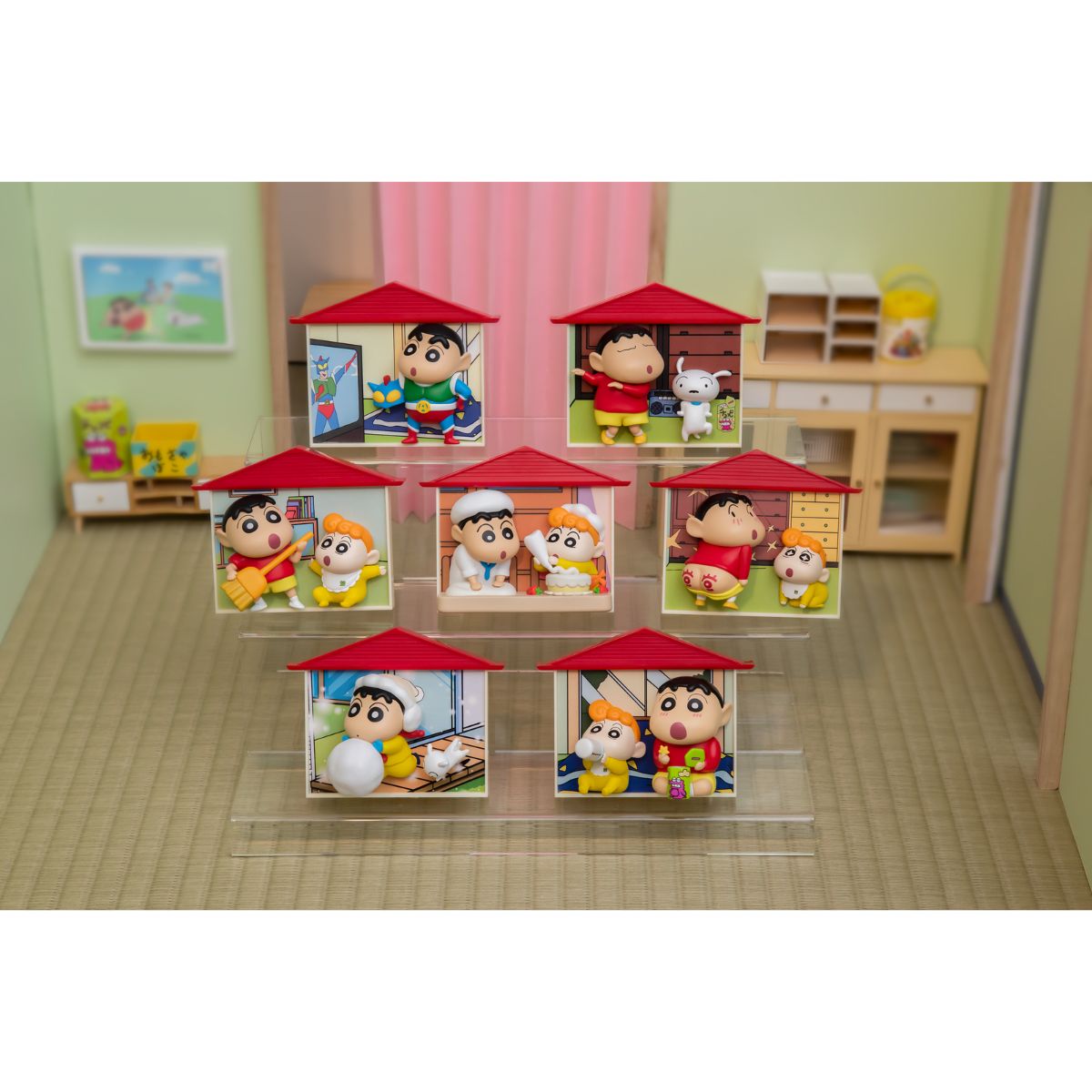 Đồ Chơi Mô Hình Crayon Shinchan Nohara Family Series Figures TOP TOY 2303384810103
