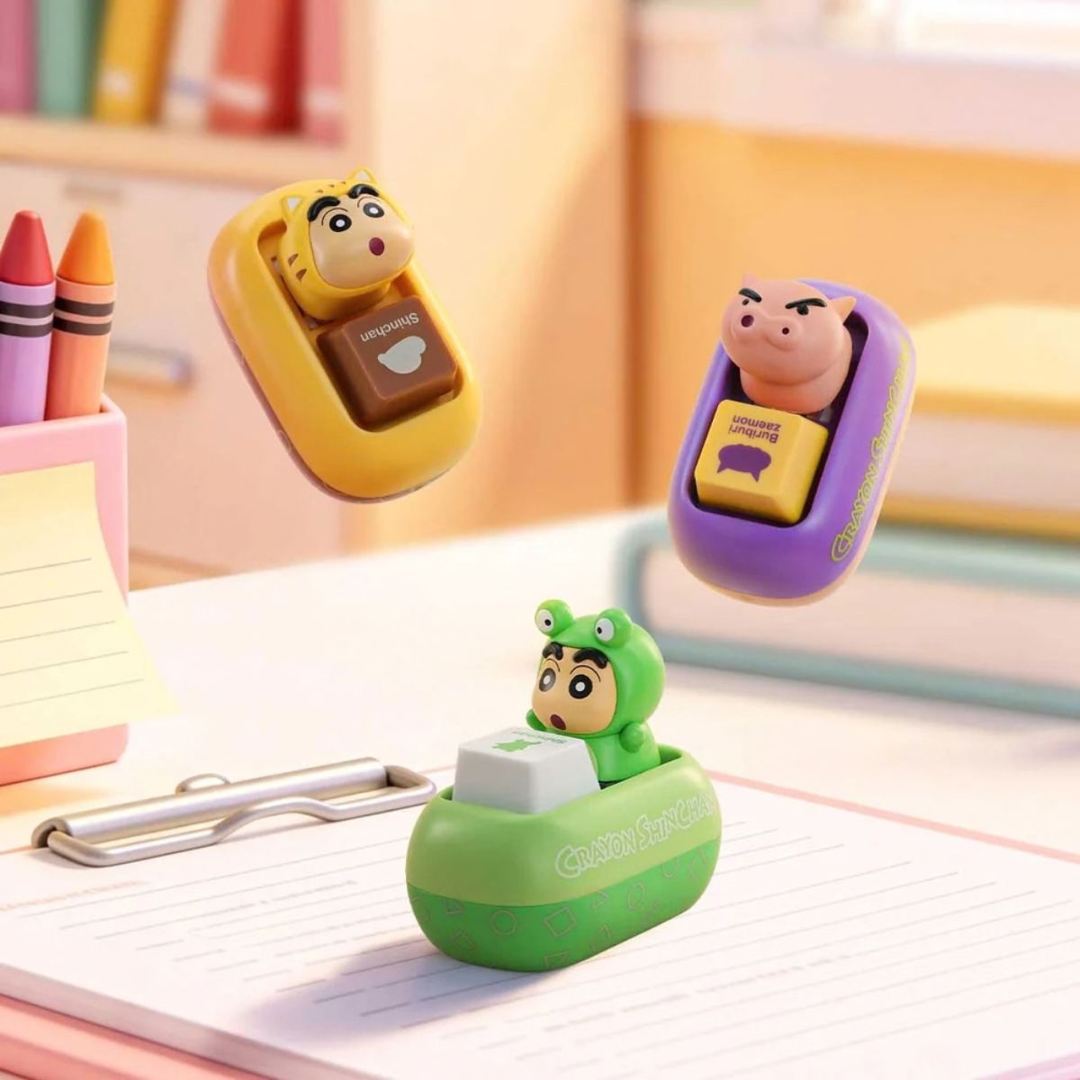 Crayon Shinchan Model Figure Tap & Relieve Series 52TOYS 6958985071741