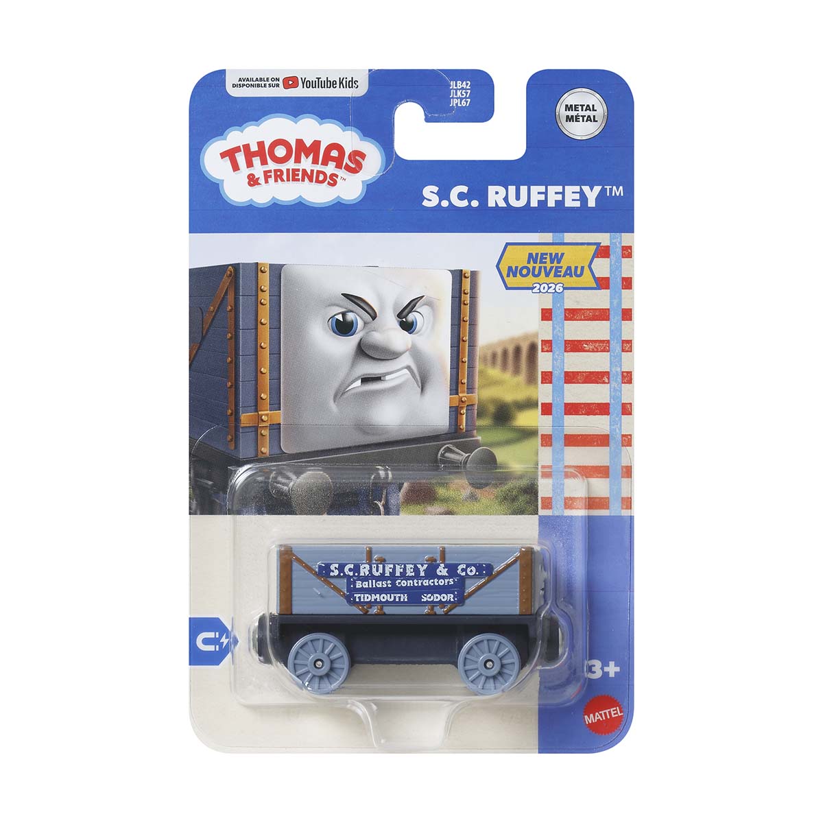 Đồ Chơi Mô Hình Đầu Kéo S.C. Ruffey T&F  THOMAS FRIEND JLB56/JLB42