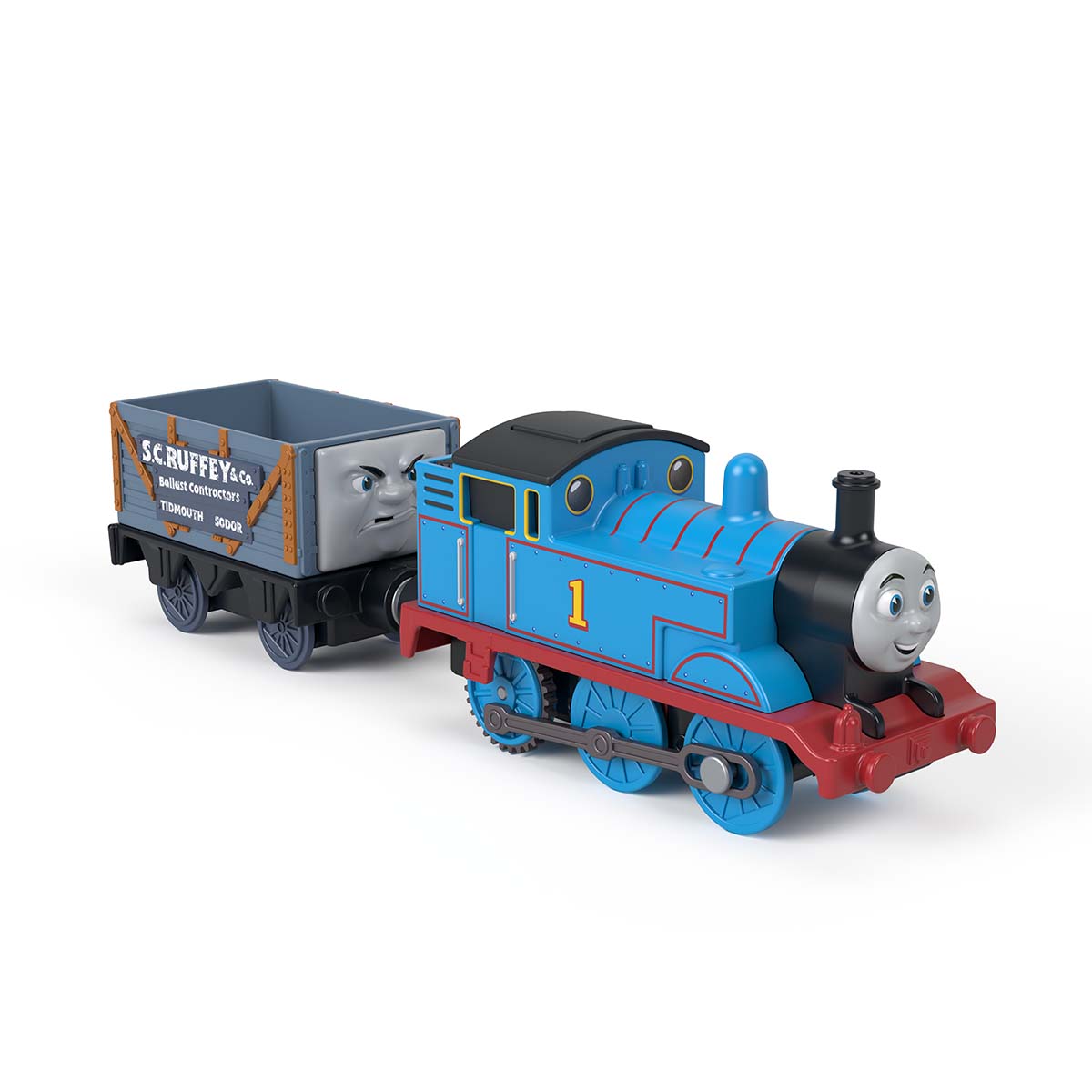 Pull-along Model Locomotive Toy and 1 Engine Car Thomas & S.C. Ruffey T&F THOMAS FRIEND JLW27/JLL44