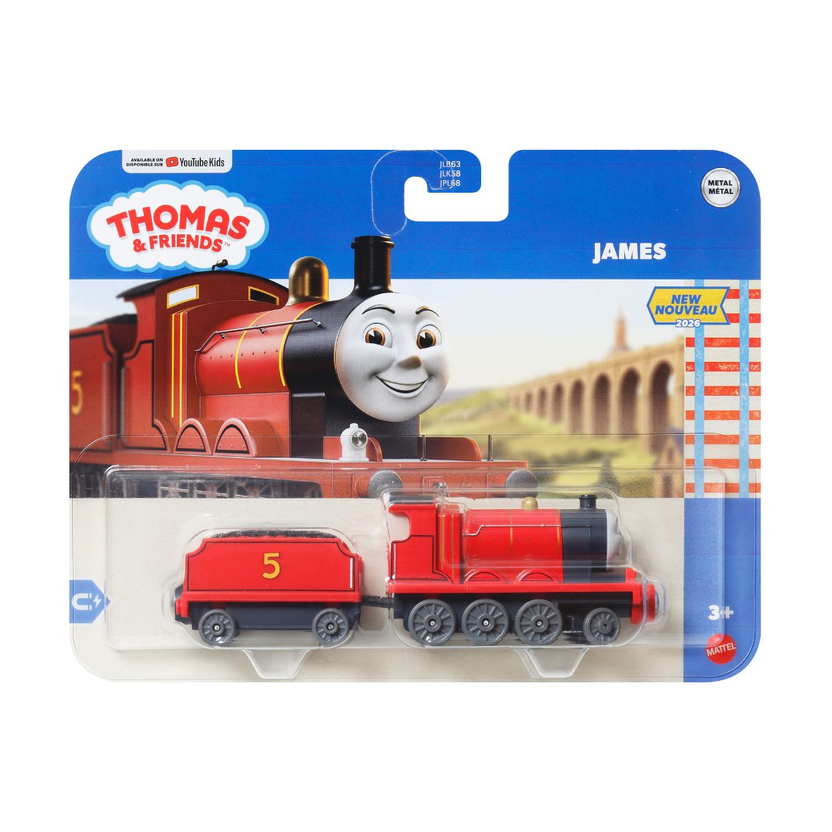 Đồ Chơi Mô Hình Đầu Kéo Và 1 Toa Tàu James THOMAS FRIEND JLB65/JLB63