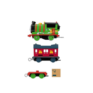Mô hình đầu kéo và 2 toa tàu PERCY & MAILCAR THOMAS FRIEND HFX97