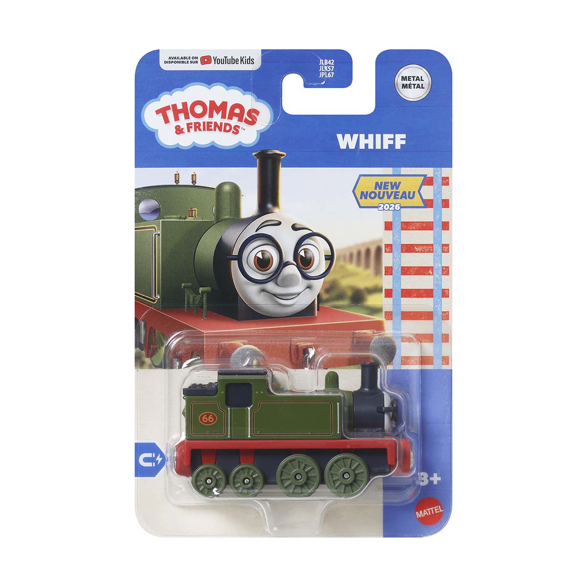 Đồ Chơi Mô Hình Đầu Kéo Whiff T&F THOMAS FRIEND JLB51/JLB42
