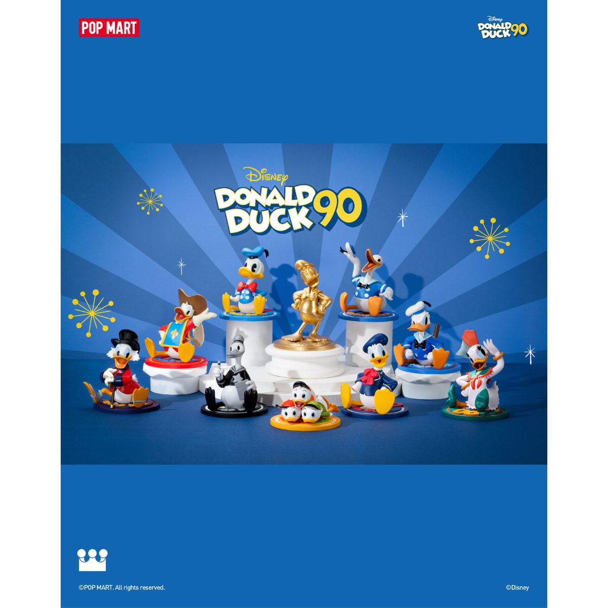 Disney Donald Duck 90th Anniversary Series Figures POP MART 6941848267146