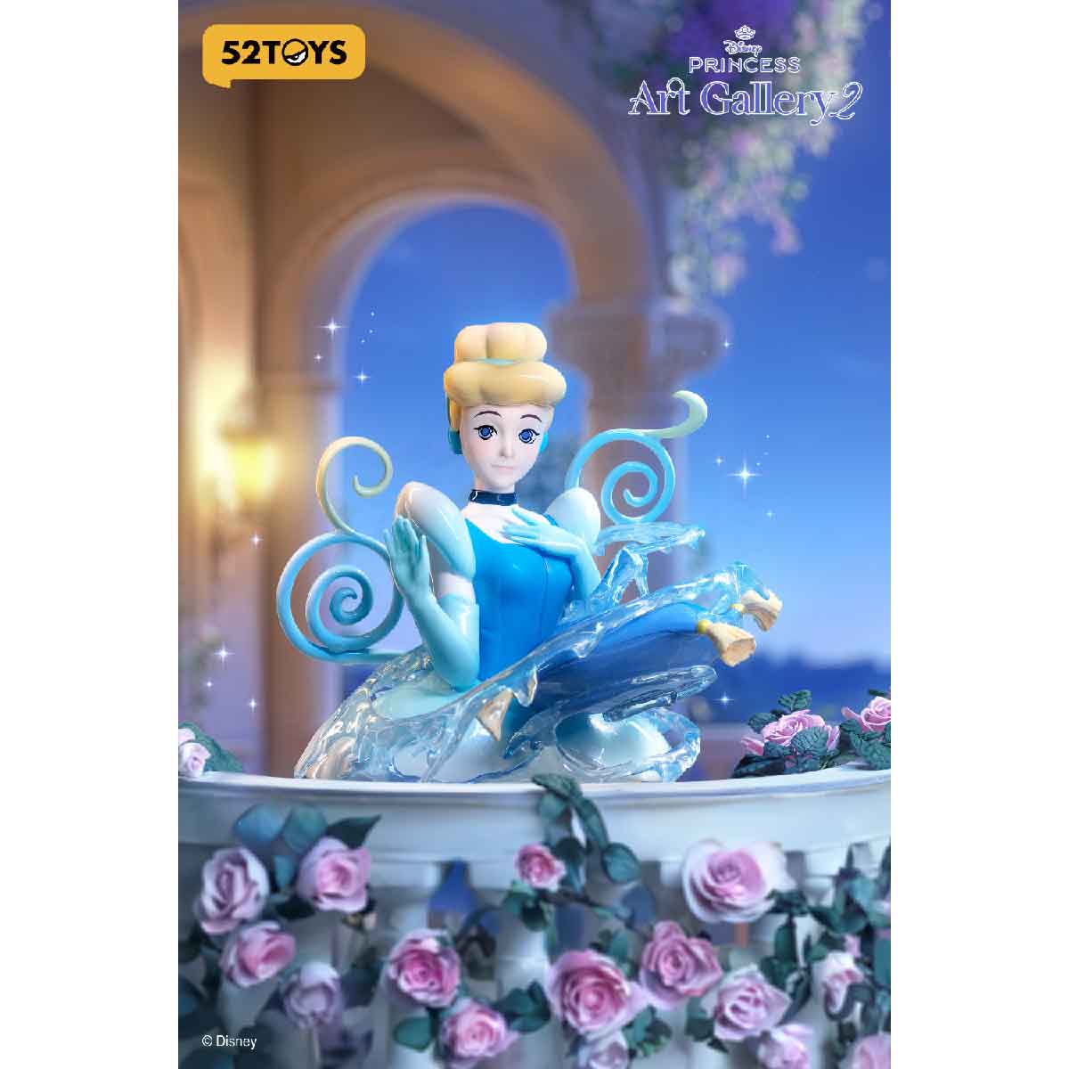 Mô Hình Disney Princess Art Gallery Series2 52TOYS 6958985013093