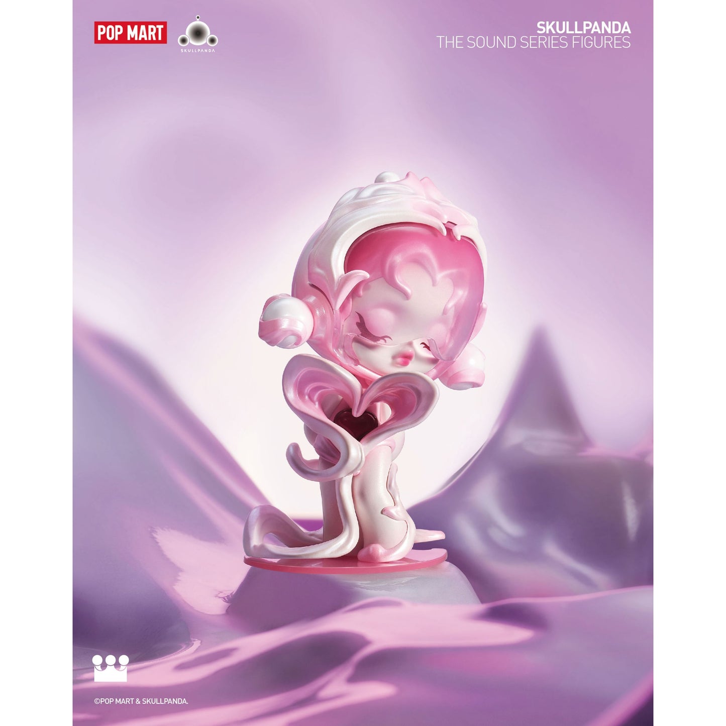 SKULLPANDA The Sound POP MART Toy Model 6941848290694