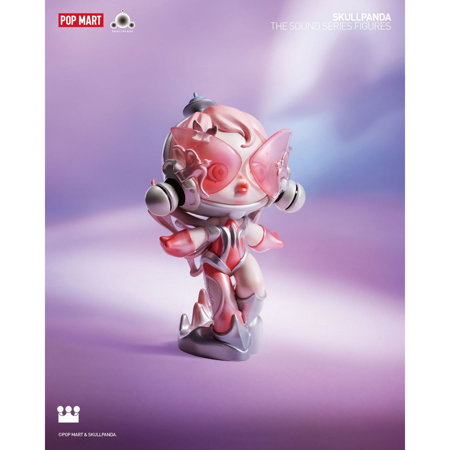SKULLPANDA The Sound POP MART Toy Model 6941848290694