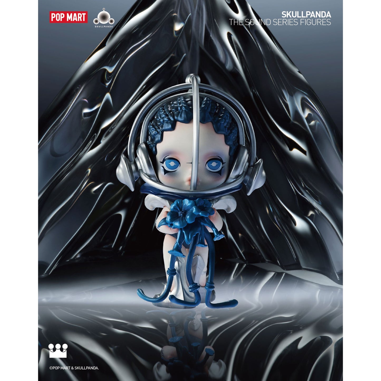 SKULLPANDA The Sound POP MART Toy Model 6941848290694