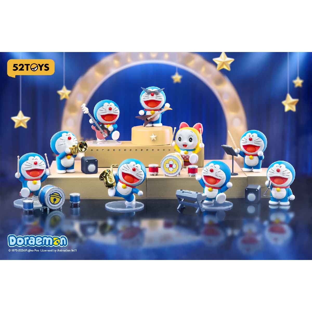 Mô Hình Doraemon Concert Series 52TOYS 6958985029636