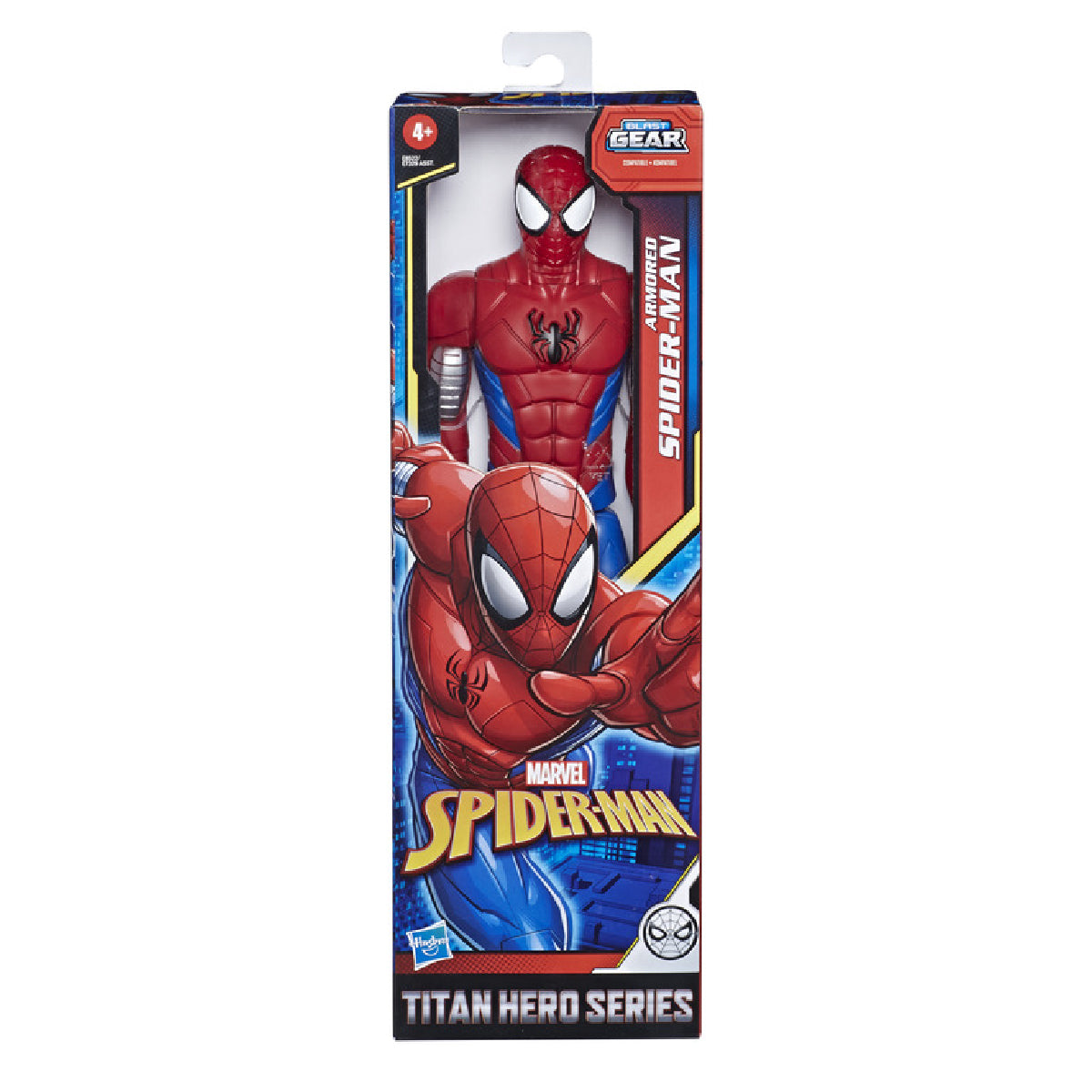 Mô Hình Dũng Mãnh Siêu Anh Hùng Người Nhện Giáp Trụ Titan 30cm Spiderman E7329