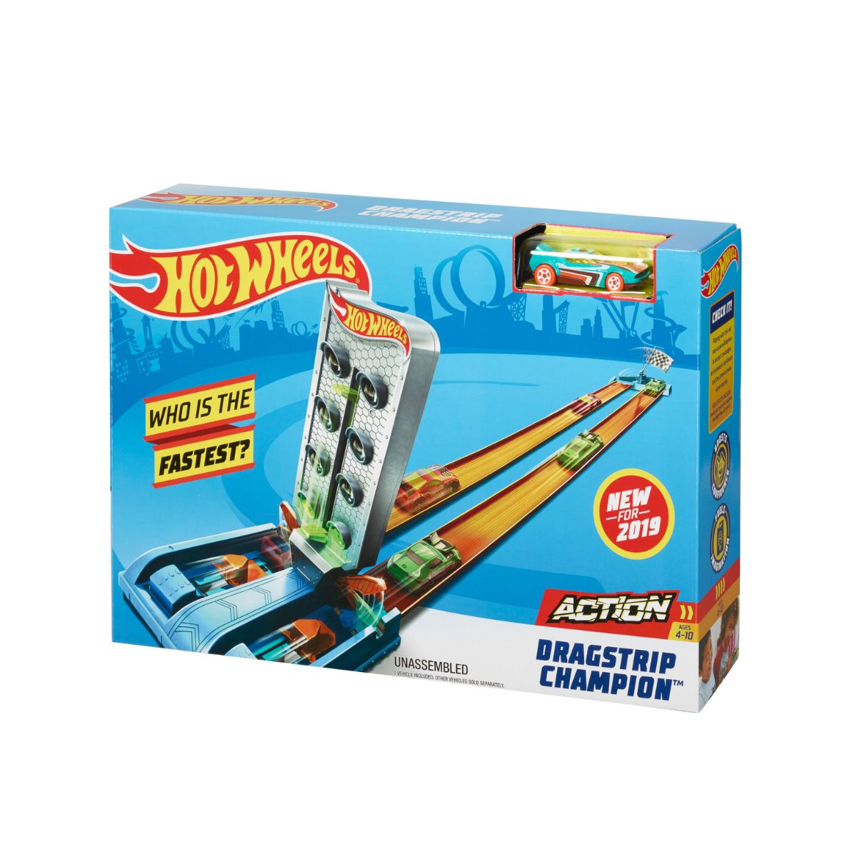 Đồ Chơi Mô Hình Đường Đua Song Đấu Rực Lửa HOT WHEELS GBF81