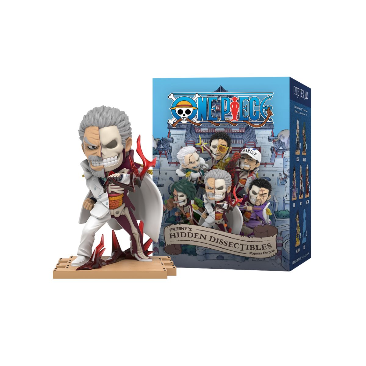 Đồ Chơi Mô Hình Freeny's Hidden Dissectibles: One Piece (Marines) MIGHTY JAXX BB24OPJF00101