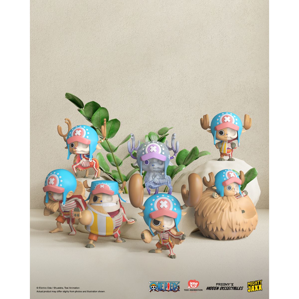 Đồ Chơi Mô Hình Freeny's Hidden Dissectibles : One Piece (Series 3) MIGHTY JAXX LND-22TAFHDOPS323