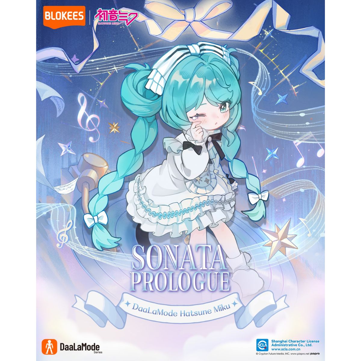 Hatsune Miku Figure Sonata Prologue Collection BLOKEES 73538 - Random Delivery