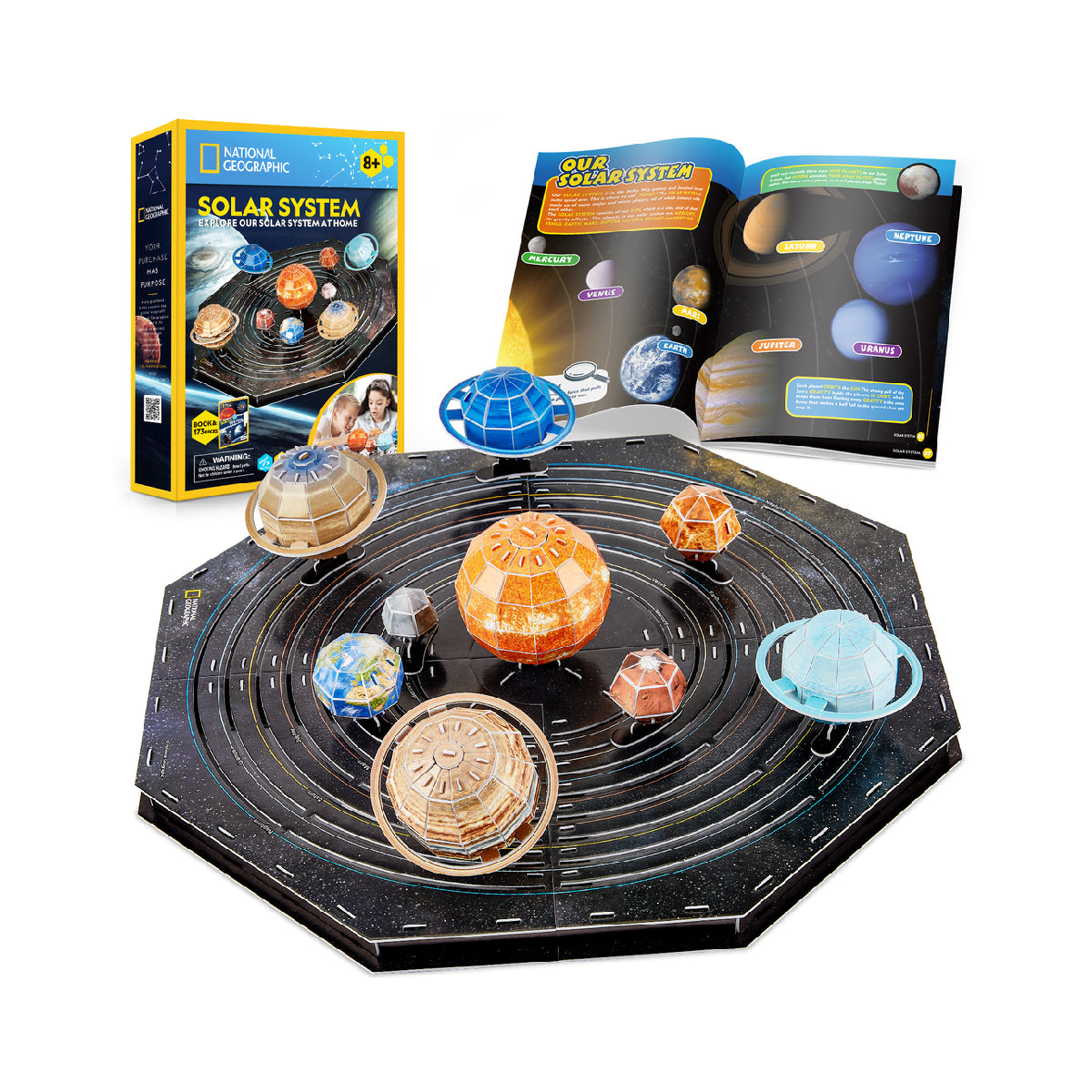 Mô Hình Hệ Mặt Trời Chuyển Động Nat Geo STEAM DS1087h