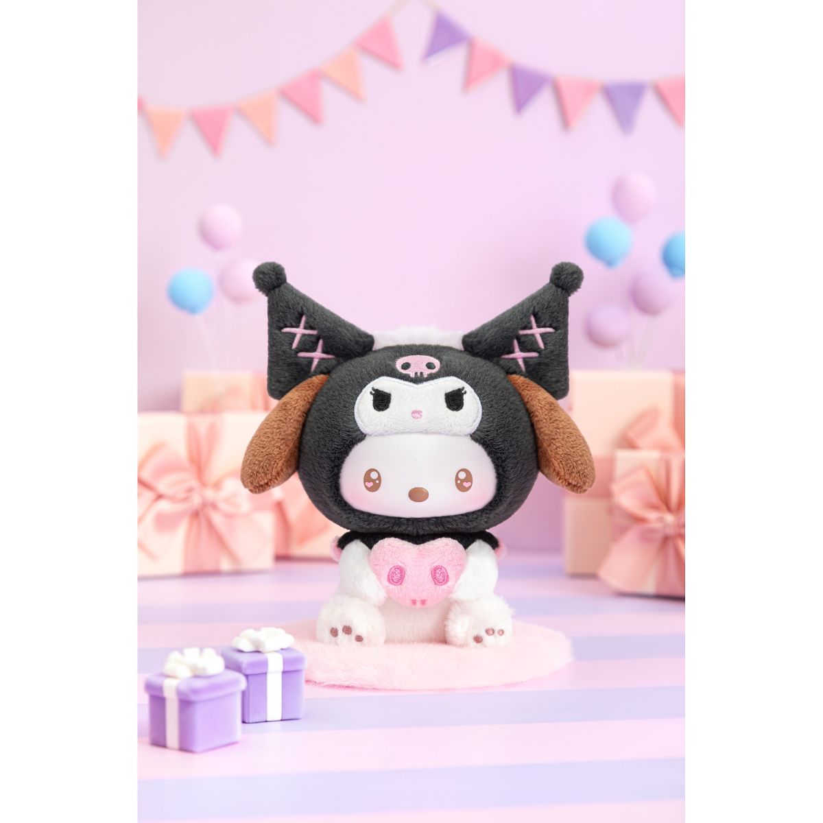 Mô Hình Đồ Chơi Hello Kitty And Friends Kuromi Party Series Plush TOP TOY 2304177110103
