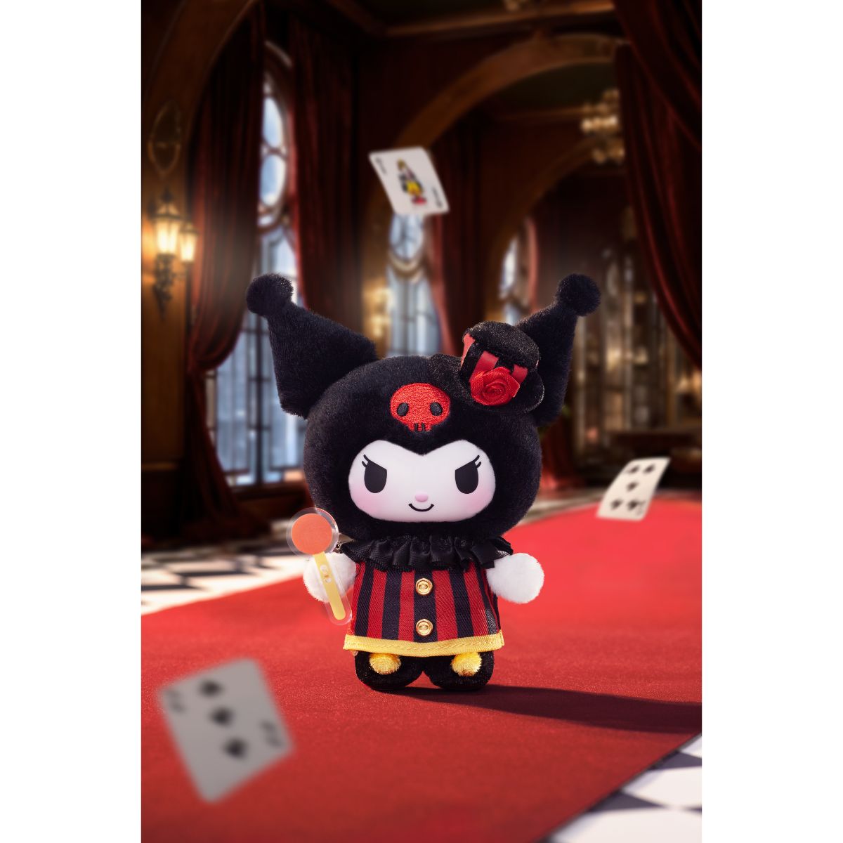 Mô Hình  Đồ Chơi Kuromi Poker Kingdom Series Plush Pendant Blind Box TOP TOY 2304094310105