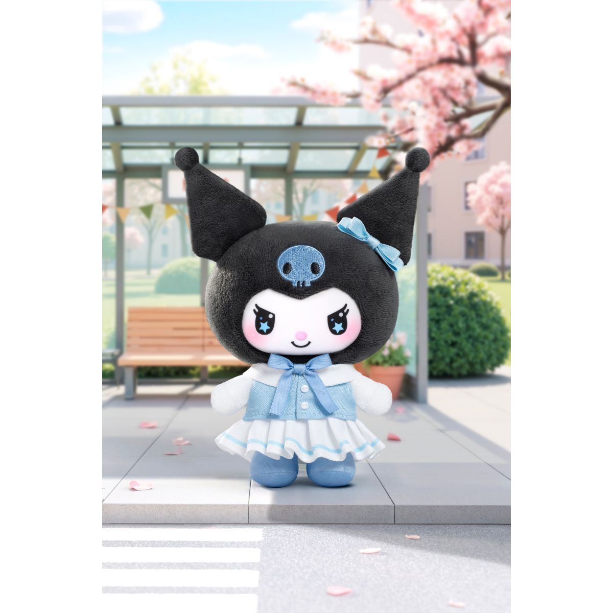 Đồ Chơi Mô Hình Kuromi School Life Series Plush Pendant Blind Box TOP TOY 2303566610101