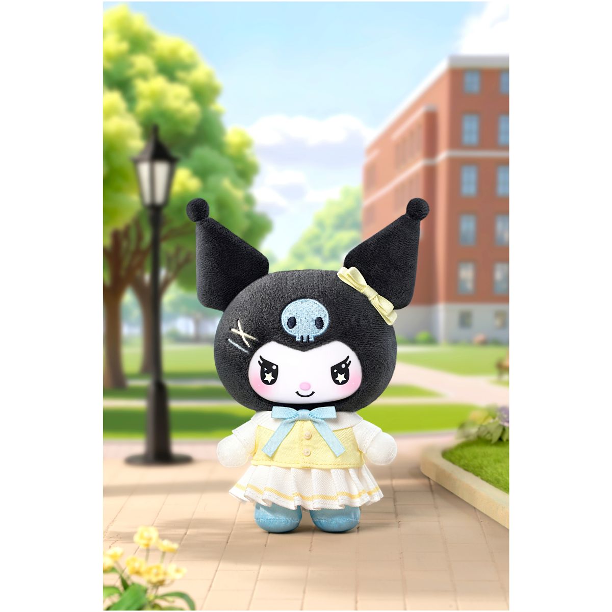 Đồ Chơi Mô Hình Kuromi School Life Series Plush Pendant Blind Box TOP TOY 2303566610101