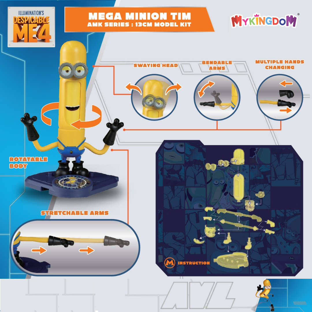 MEGA MINIONS Tim assembled model