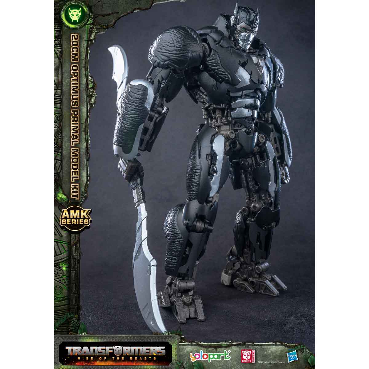 Mô Hình Lắp Ráp Transformers Amk Movie 7 Optimus Primal YOLOPARK YPAMKM7OL