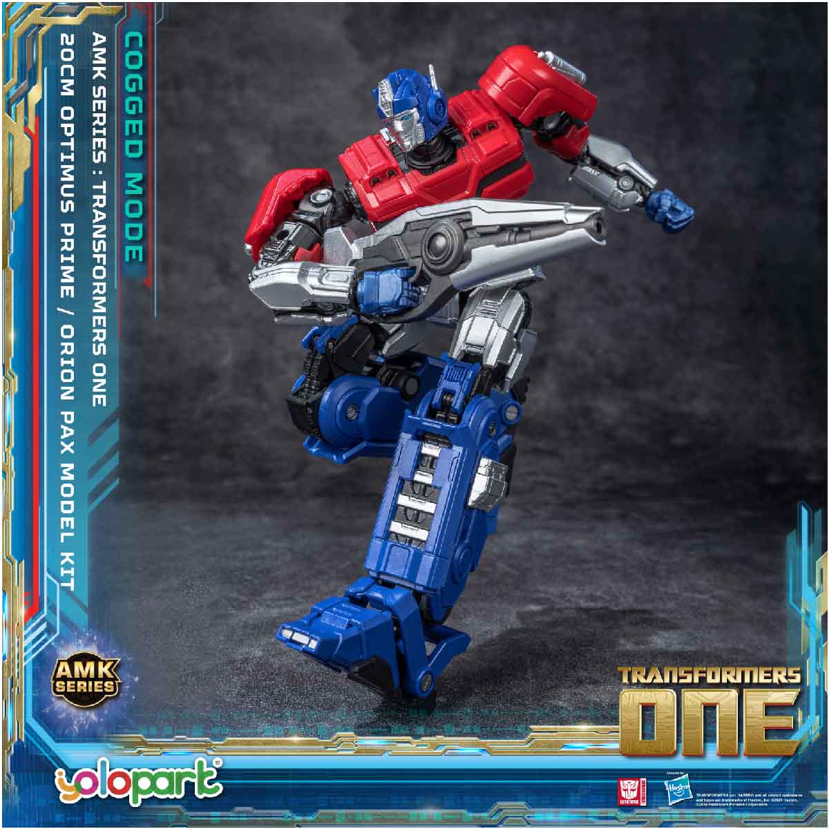 Mô Hình Lắp Ráp Transformers AMK Orion Pax Nâng Cấp YOLOPARK YPAMKM8OP