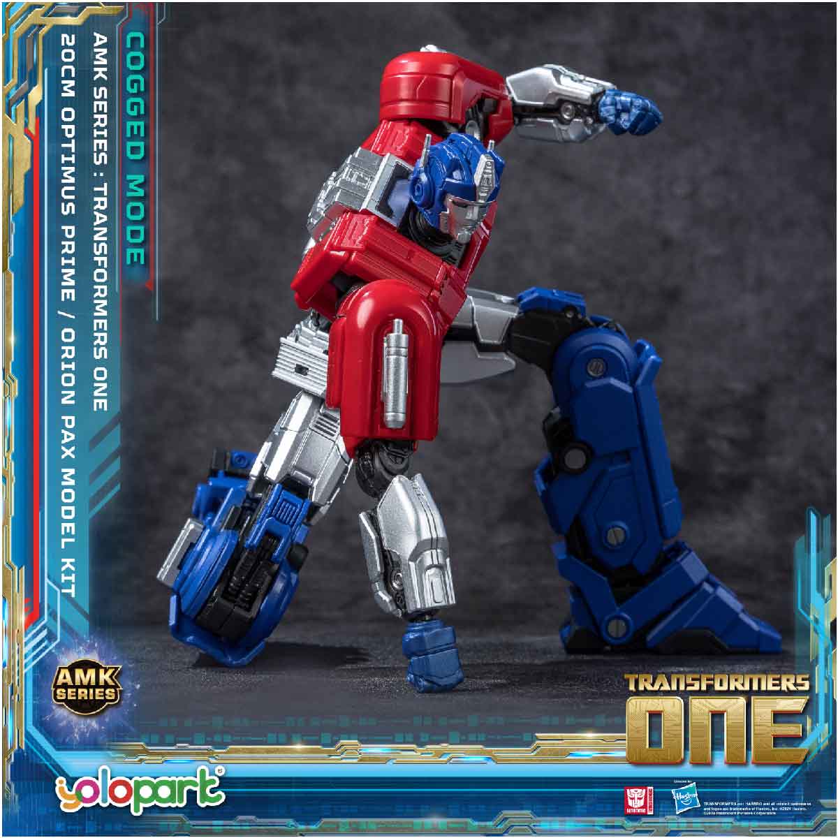 Mô Hình Lắp Ráp Transformers AMK Orion Pax Nâng Cấp YOLOPARK YPAMKM8OP