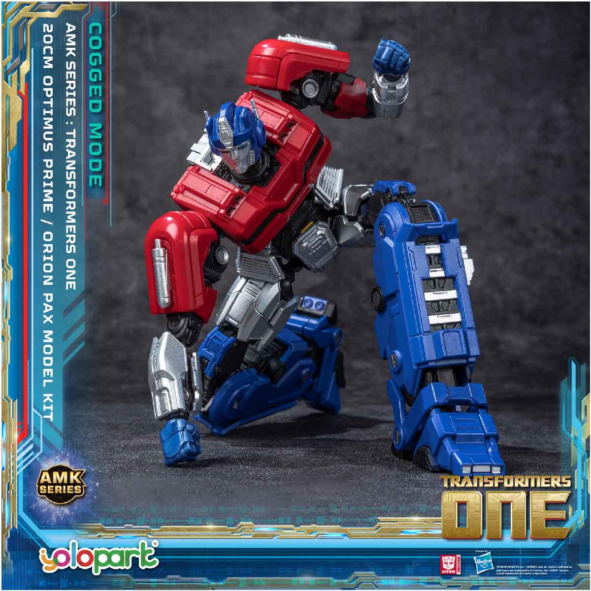 Mô Hình Lắp Ráp Transformers AMK Orion Pax Nâng Cấp YOLOPARK YPAMKM8OP